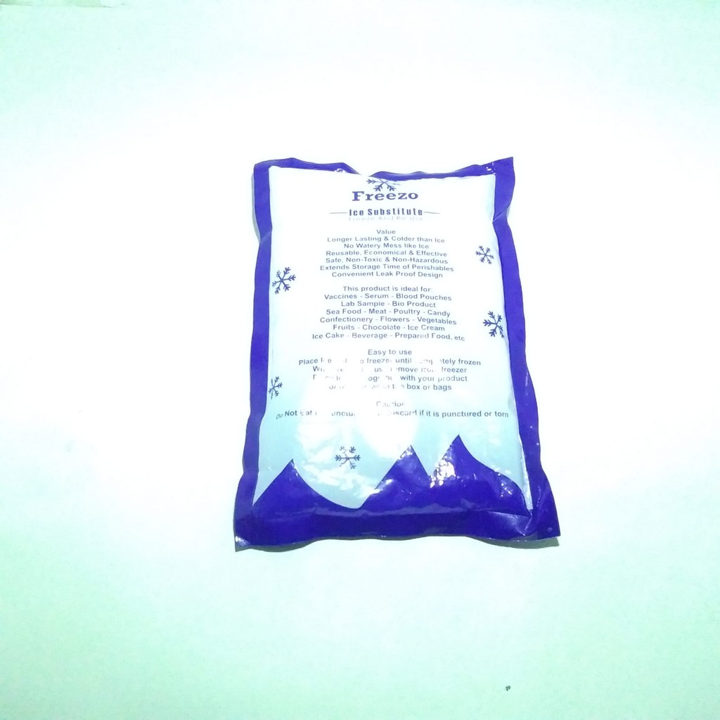 Ice Gel/Pengawet ASI dan Makanan/Gel Pengganti Es/ Freezo Gel