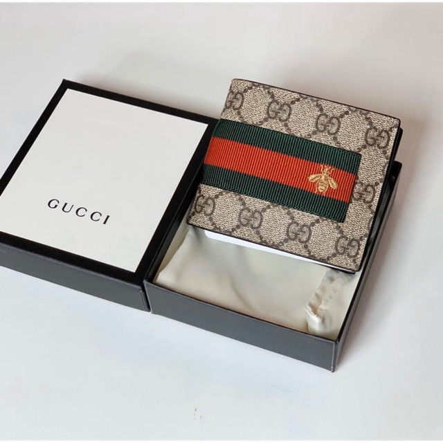 Gucci wallet gg supreme bee