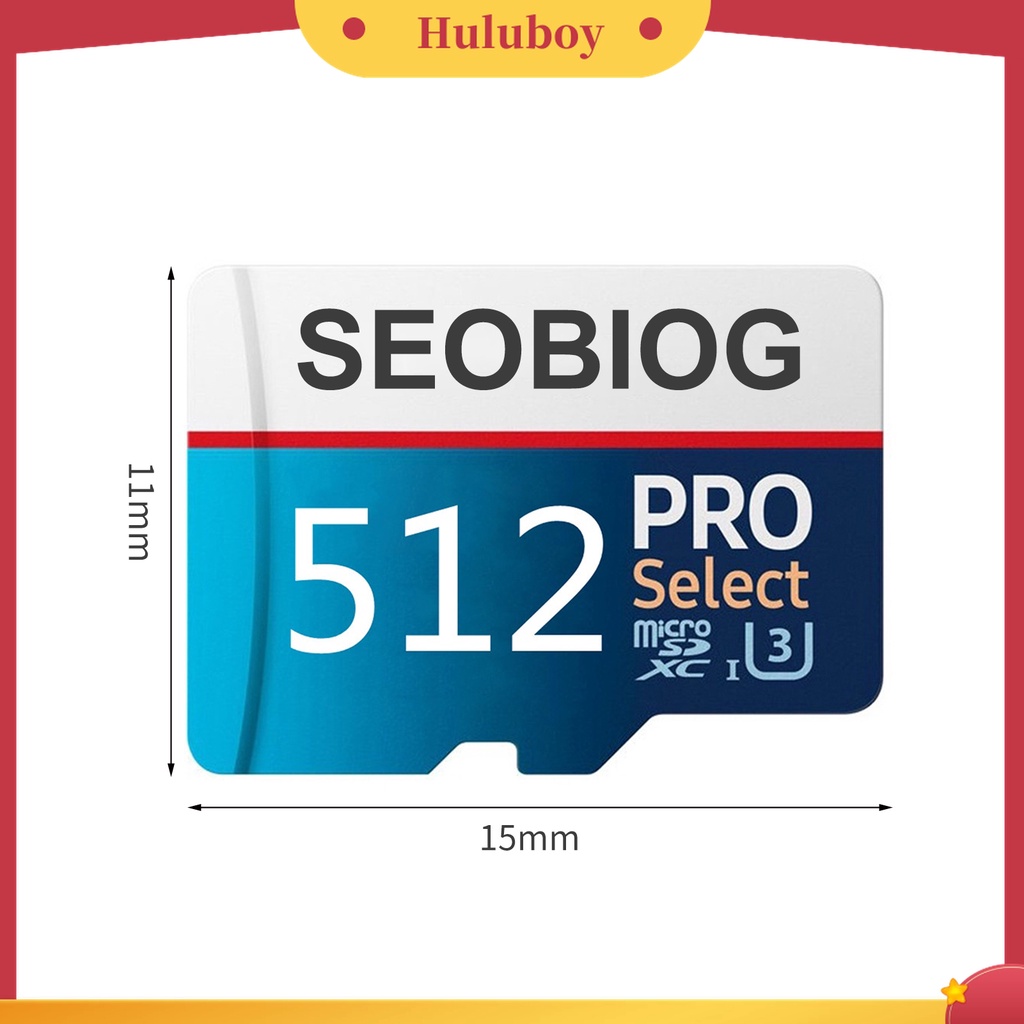 Seobiog Memory Card Micro SD TF 16G 32G 64G 128G 256G 512G 1T Bahan ABS Tahan Air Untuk Ponsel