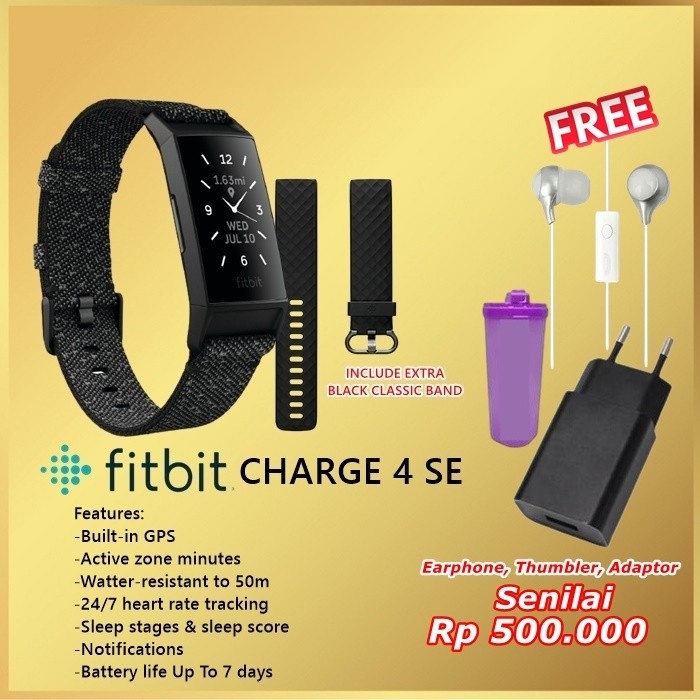 Fitbit Charge 4 SE Fitness Activity Tracker Charge 4 Special Edition