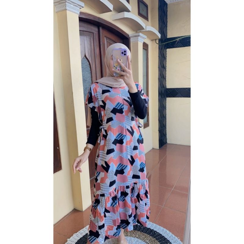 COD PROMO TUNIK WANITA TERBARU 2021 KEKINIAN REMAJA TUNIK REMAJA  TUNIK RAYON PREMIUM TUNIK MUSLIM