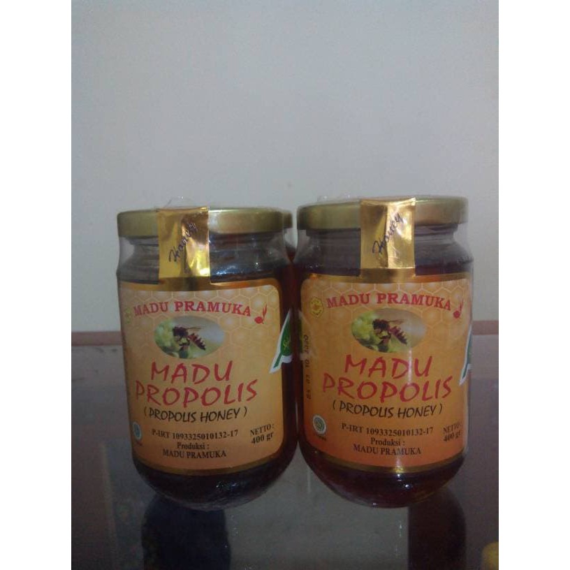 

Madu Pramuka Propolis 400 gram