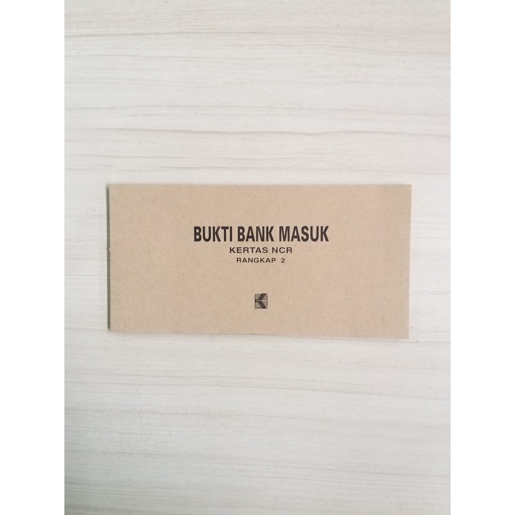 

Buku Bukti Bank Masuk Rangkap 2 NCR 17811806