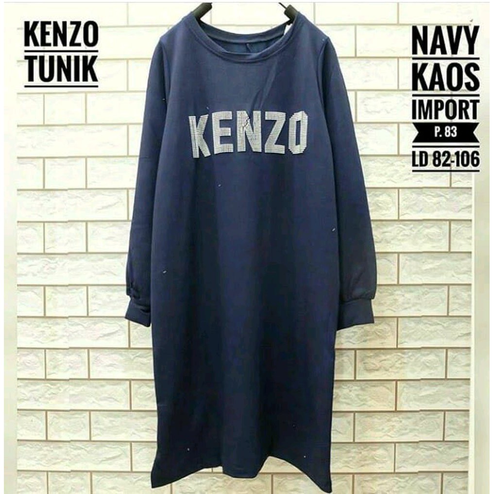 TERLARIS tunik kenzo kaos import muslimah