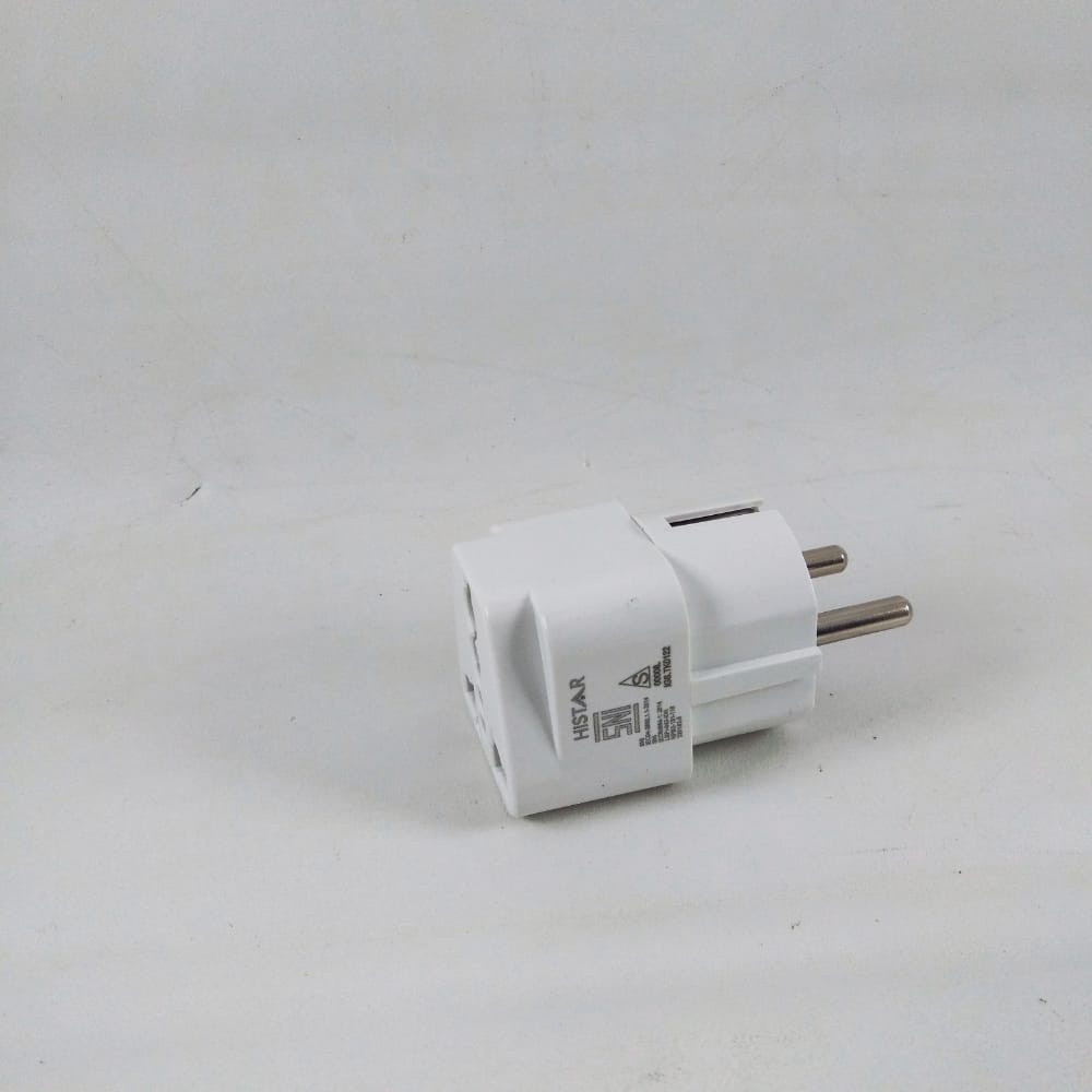 HISTAR ADZ101C 13A/250V UNIVERSAL ADAPTOR PLUG PLUG WHITE