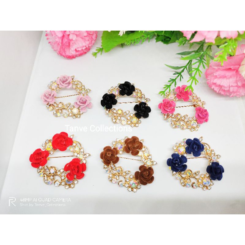 BROS BUNGA MOTIF DONAT / BROS DADA BAHU / BROS KEBAYA WANITA | BROS MURAH-3