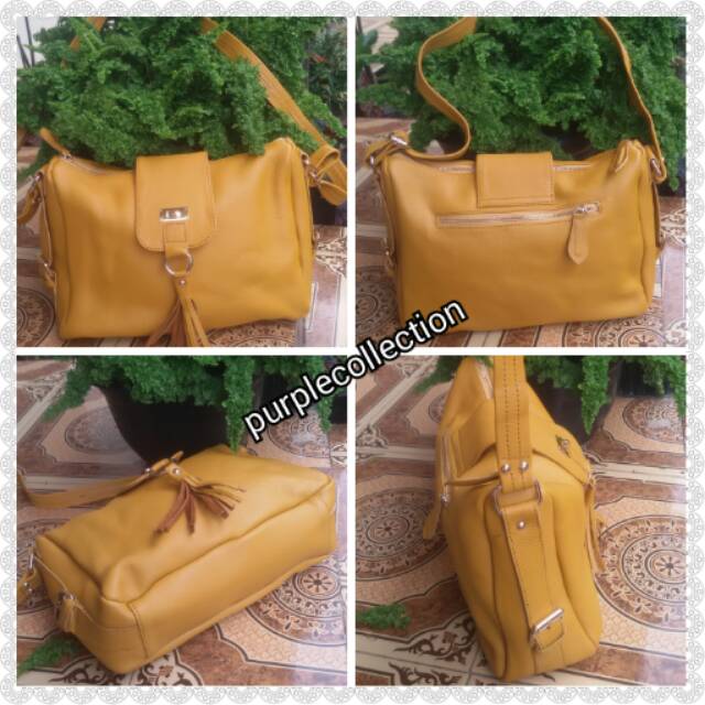 Tas kulit garut papillon garut