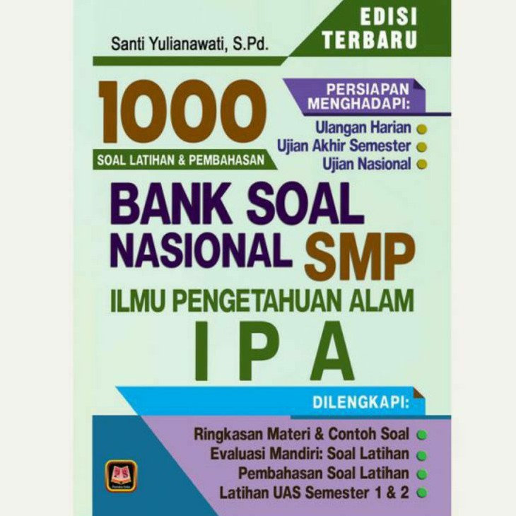 Jual Pustaka Setia Buku Bank Soal Nasional SMP IPA1000 Soal Latihan ...