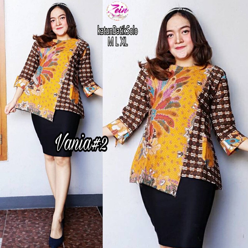 Batik Solo Vania 2 new Seri Zein Batik Amanah Surakarta 95.000