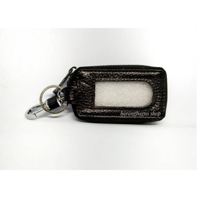 Hardcase / dompet /Tempat Remote Mobil Kulit - Gantungan Logo NISSAN