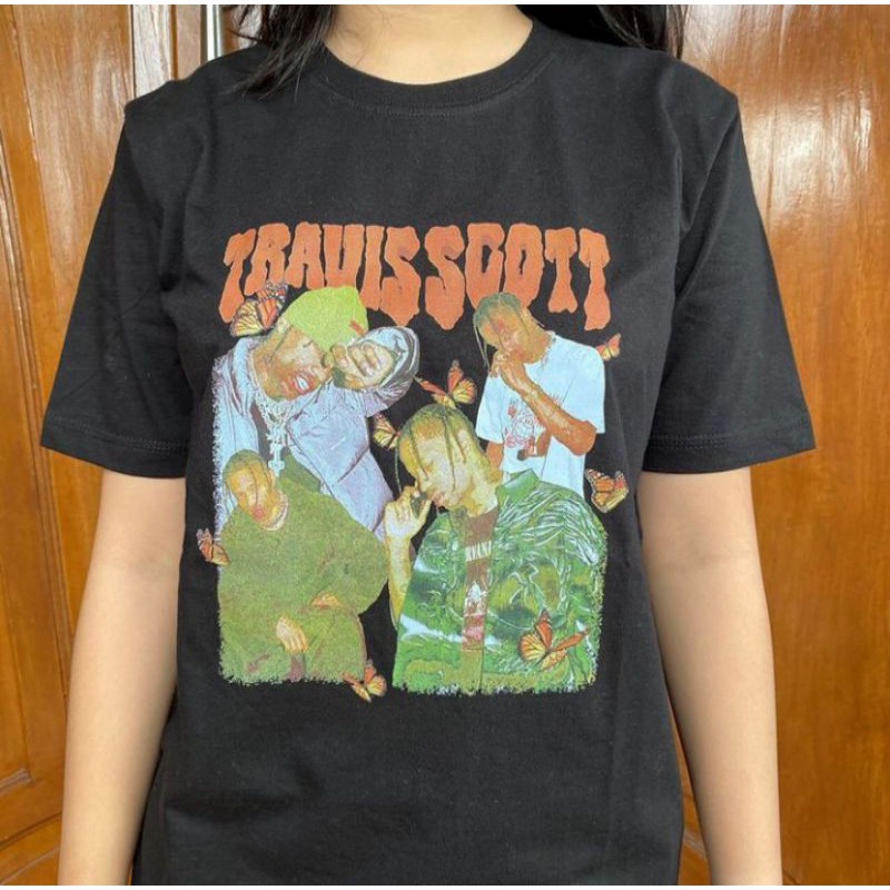 Travis Btf Black Tshirt