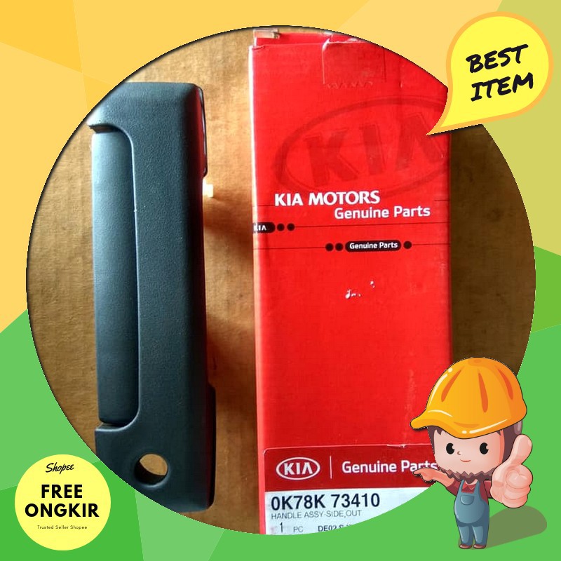 Spare Part Mobil Handle Handel Hendel Pintu Luar Kia Pregio Pintu Tengah Kiri Asli Berkualitas