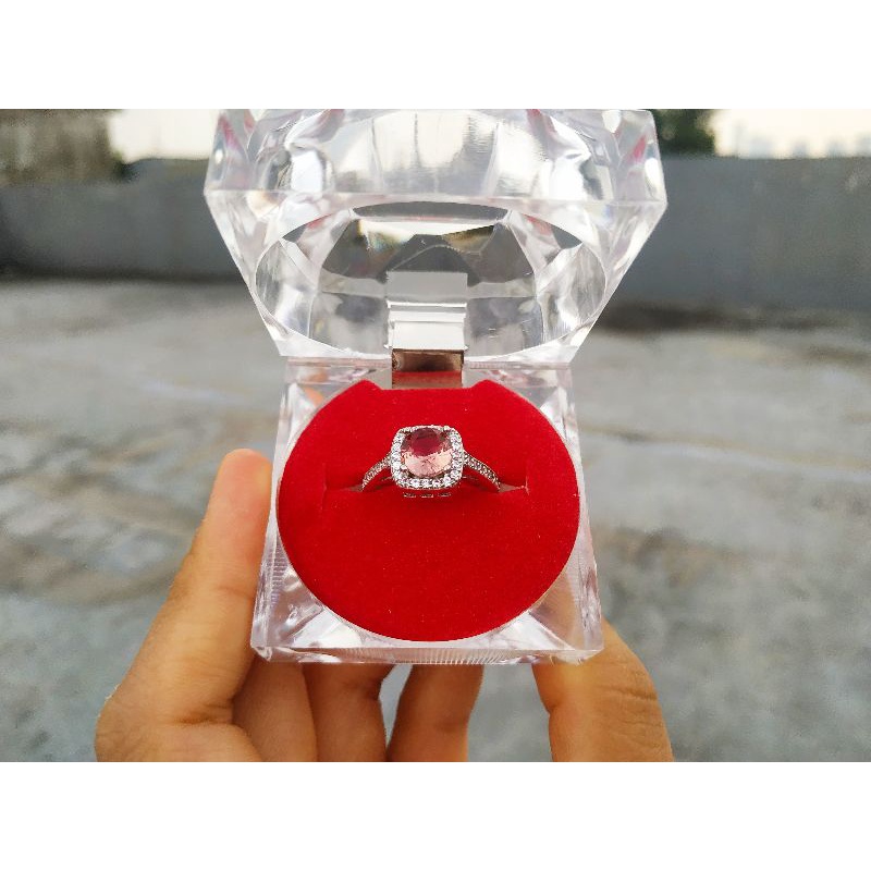 Cincin Zultanite silver 925 original dari Turki color change [ready]