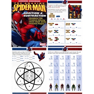 Jual DIGITAL WORKSHEET MATHEMATICS - THE AMAZING SPIDERMAN | Shopee Indonesia