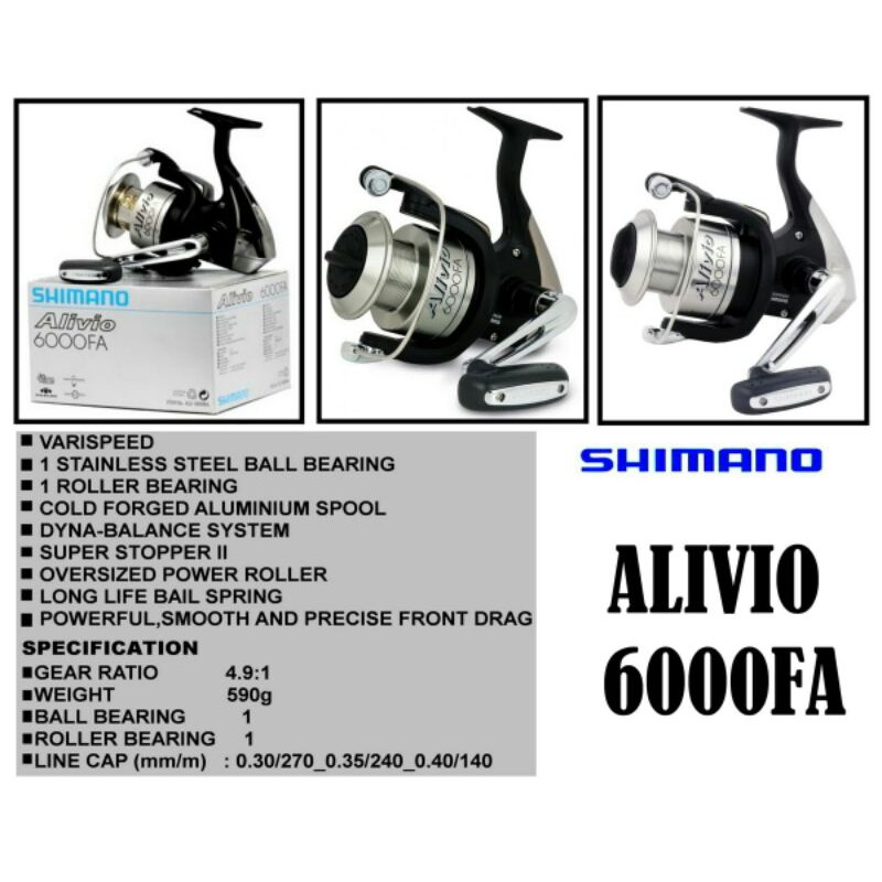 Reel Spinning Shimano ALIVIO