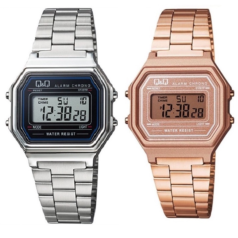 Q&amp;Q Original M173 Series Stanless Digital Watch