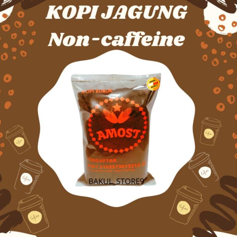 

lr❇Baru✾ Kopi Bubuk Cap Amost Kopi Jagung Murni Bebas Kafein Aman Untuk Maag Diabetes Darah Tinggi 250Gr 91 ☊