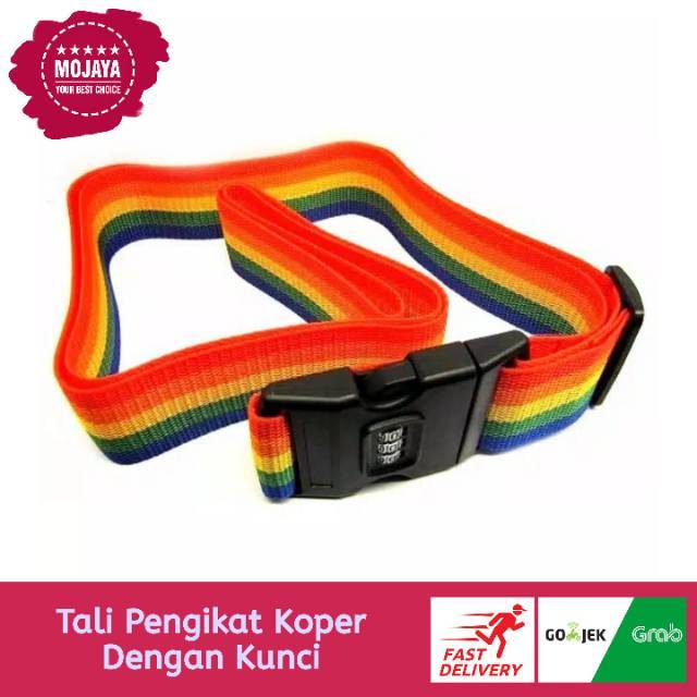 Belt Koper Tali Pengikat Koper Dengan Kunci Pengaman