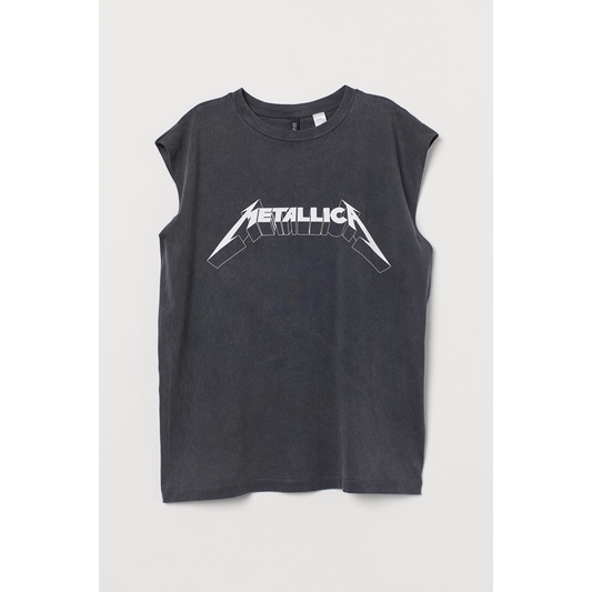 Divided H&M Metallica Tee / Kaos Band HnM