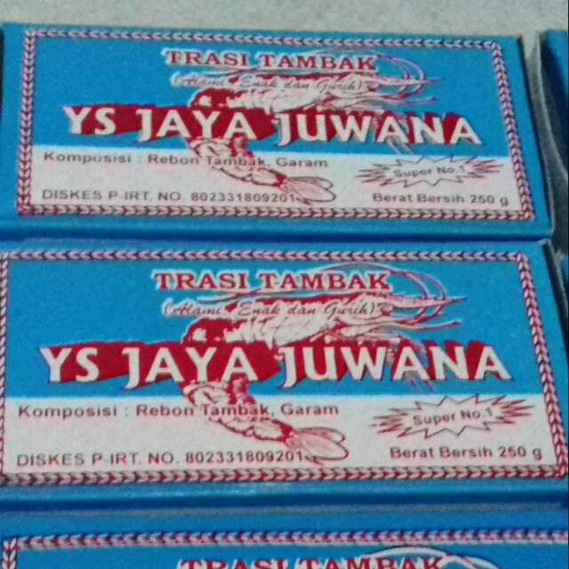 

Terasi 250 gram YS JAYA JUWANA / Terasi rebon asli / Rebon tambak