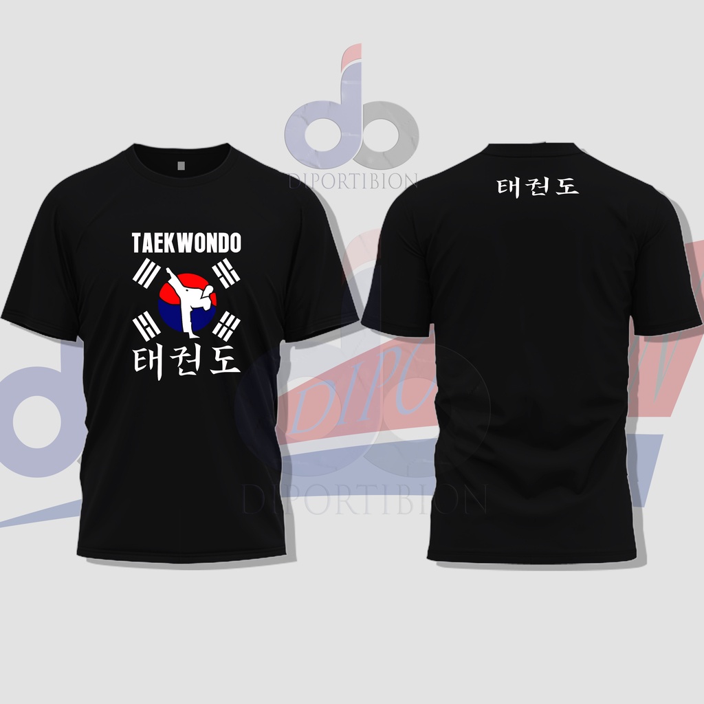 KAOS DISTRO TAEKWONDO / TAEKWONDO KAOS DISTRO / KAOS LENGAN PENDEK TAEKWONDO