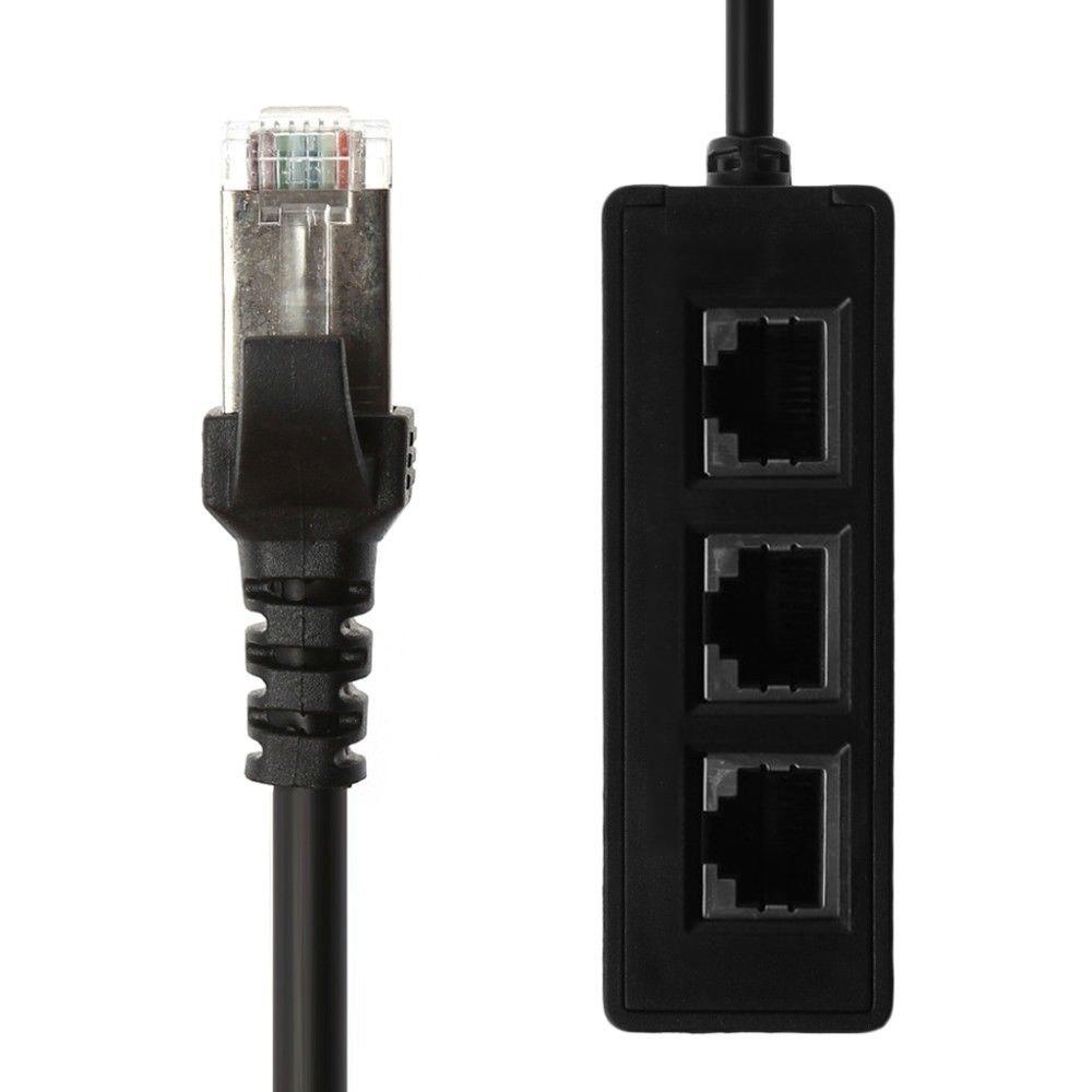 Adaptor Kabel RJ45 Nanas 1sampai3 Extension Eterna Splitter