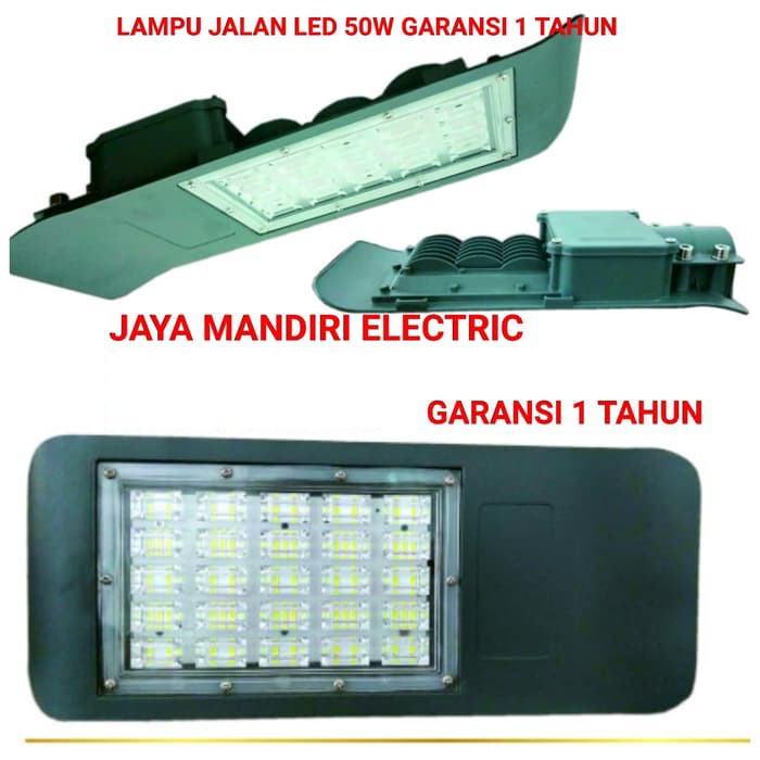 LAMPU JALAN LED 50w PUTIH KUNING / PJU 50WATT / PJU LED 50 W WATT 220V