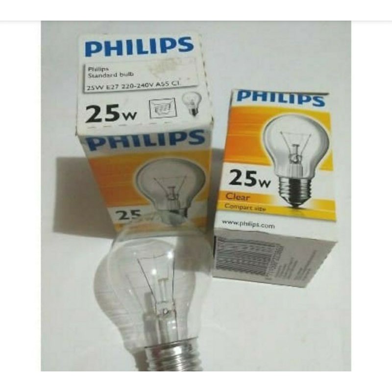 Bohlam Pijar Classic 25W Philips