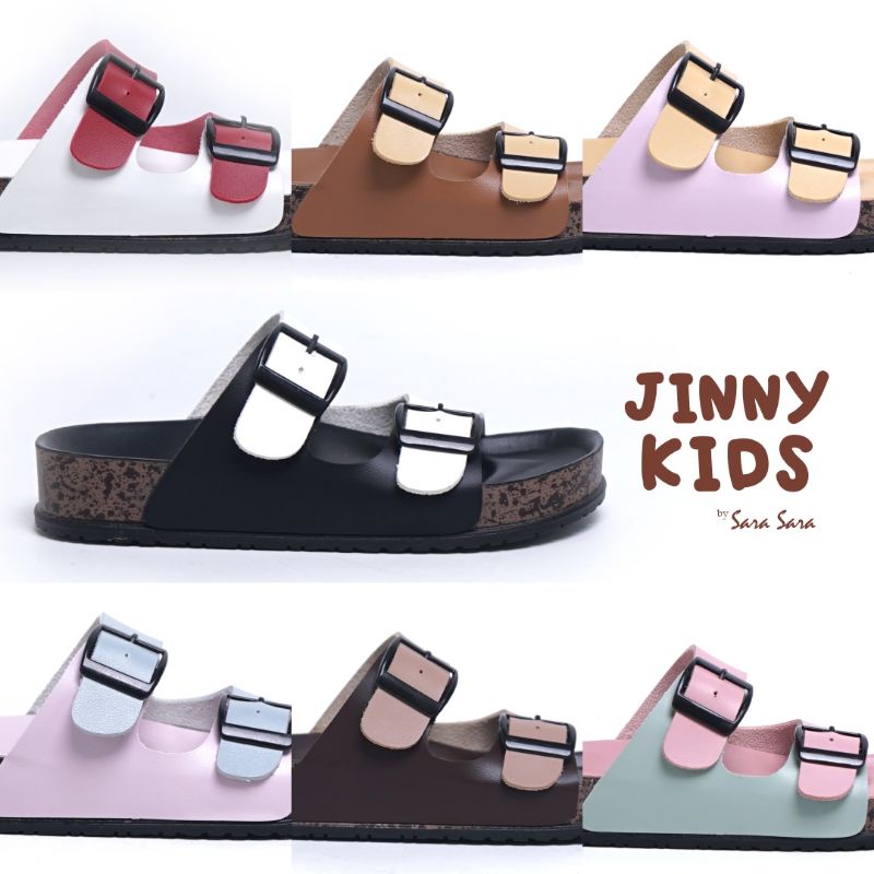 sara sara jinny kids 31-35/ sendal anak unisex dan wanita sara sara jinny