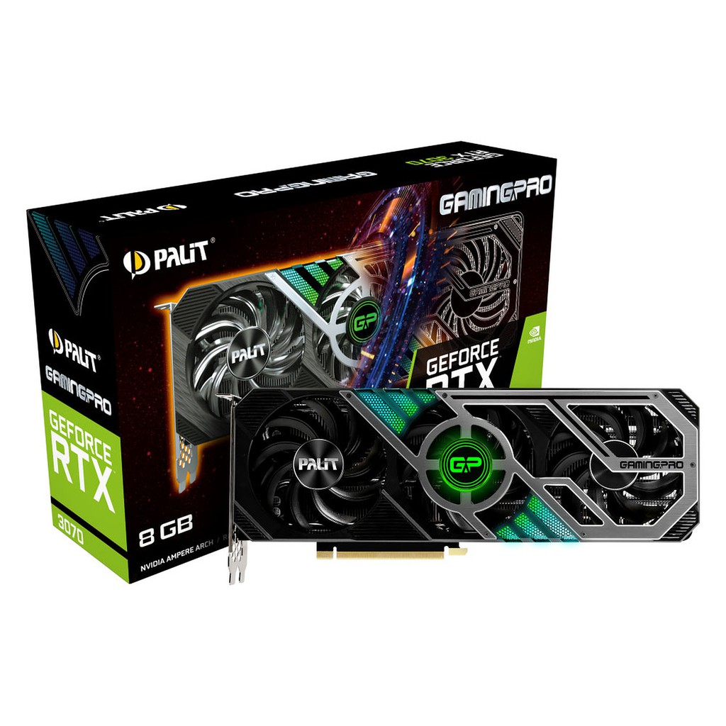 VGA PALIT NVIDIA RTX3070 GP 8G GDDR6 256BIT