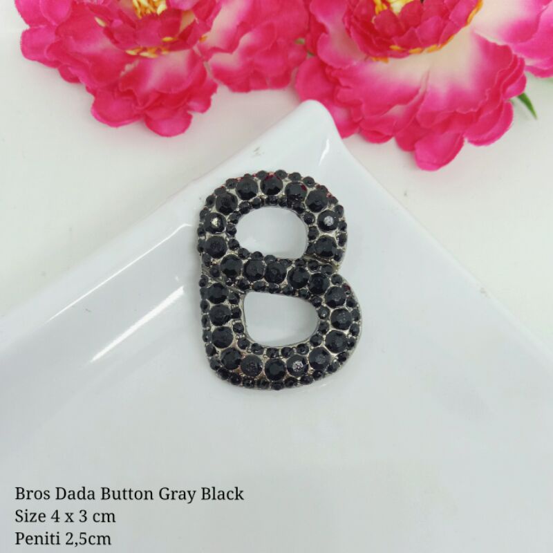 BROS BUTTONSCARVES KW (PART 3) BROS B-Grey Black