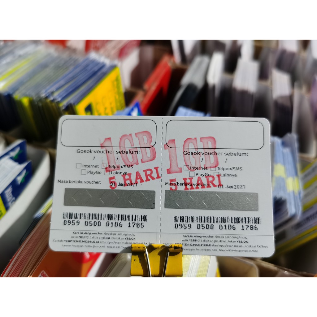 VOUCHER AIGO AXIS 1GB 5D 1 GB 5 HARI 5H MINI 1 | Shopee Indonesia
