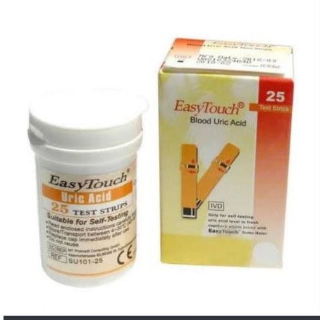 stik asam urat easy touch / strip asam urat easy touch