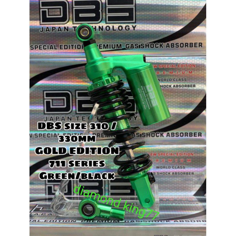 Jual SHOCK Shockbereaker Tabung DBS Premium Hijau -hitam Model New G ...