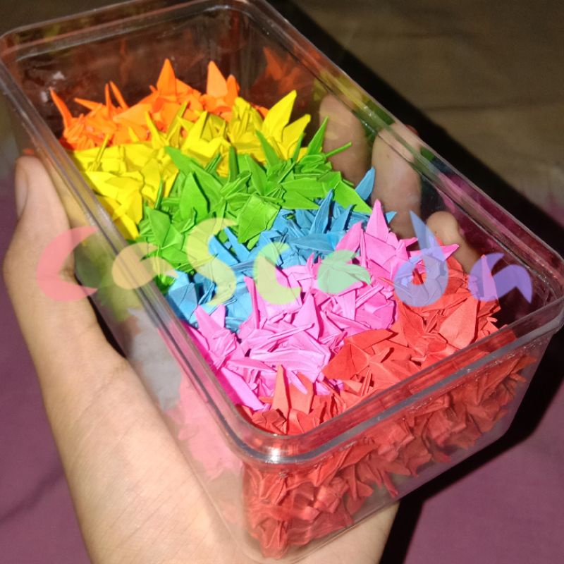 

5PCS ORIGAMI BURUNG BERBAGAI UKURAN UNIK