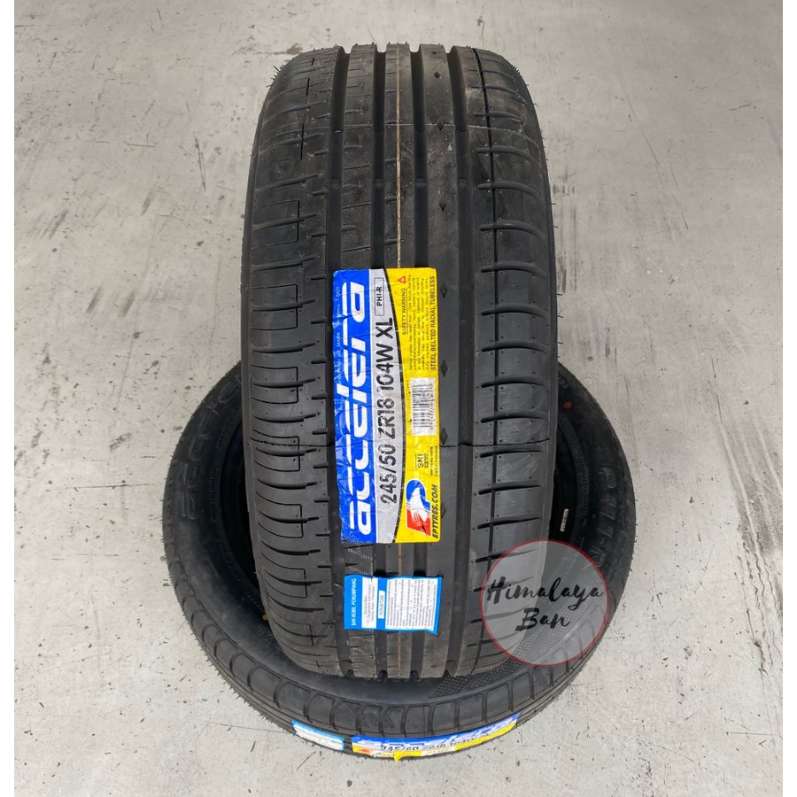 Jual Ban Mobil Murah lokal Ring 18 Merk ACCELERA PHI 245/50 R18 Ban Ukuran 245 50 Ring 18