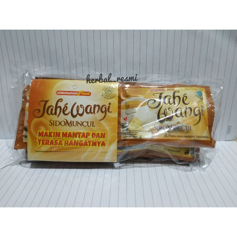 

JAHE WANGI SIDOMUNCUL