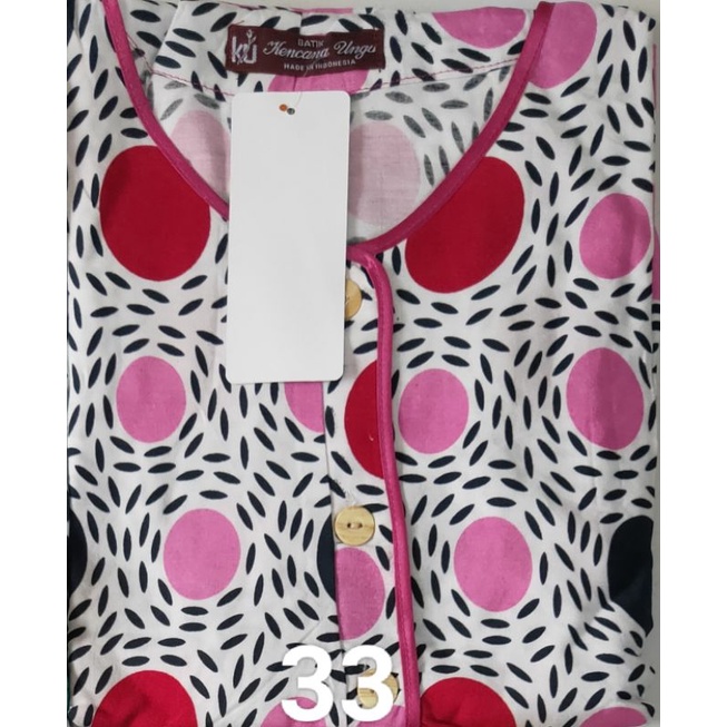 Daster Kencana Ungu Plisir K3 label coklat-44