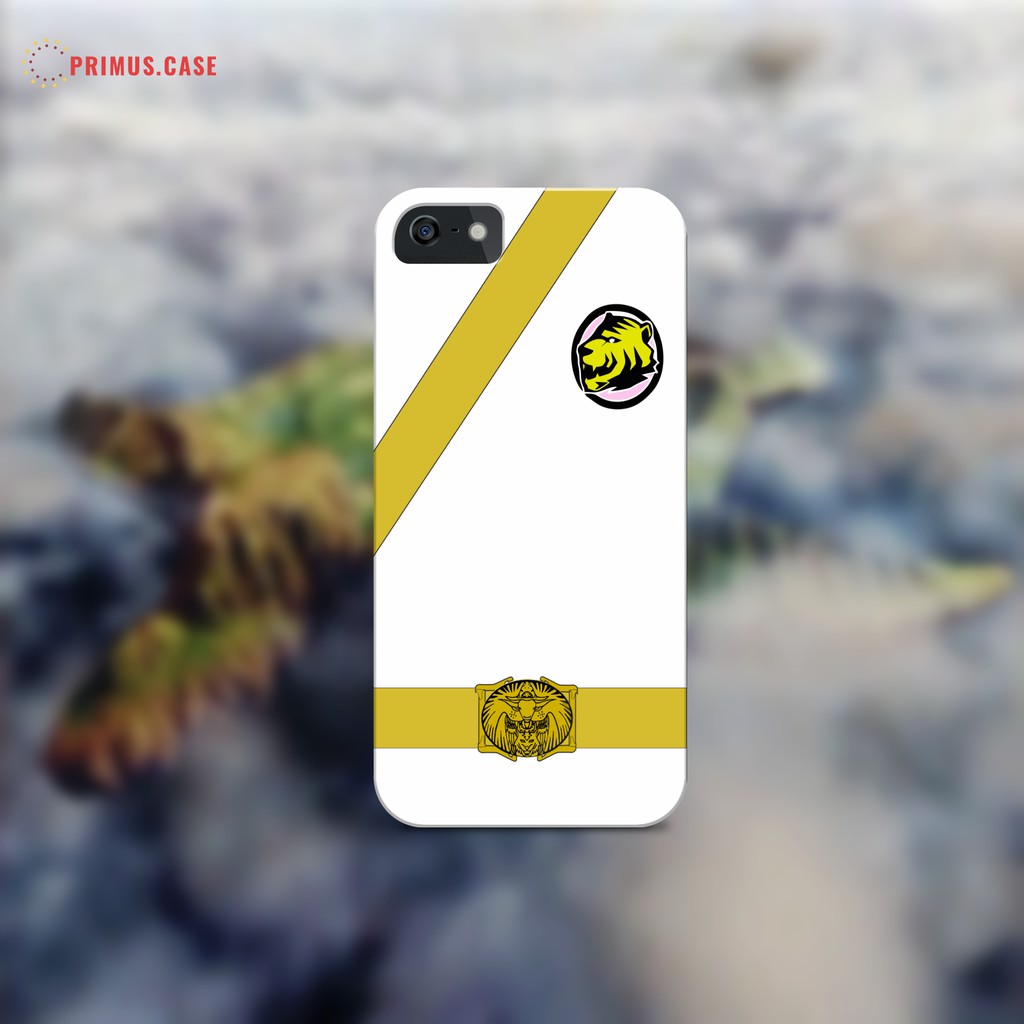 TIGER WHITE RANGER POWER RANGER WILD FORCE CASE