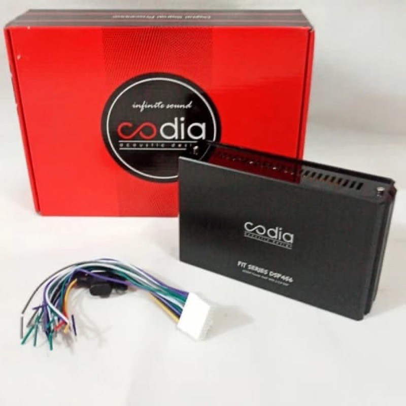 Prosesor Codia DSP FIT 456 New DSP 6 CH CODIA Slamet motor