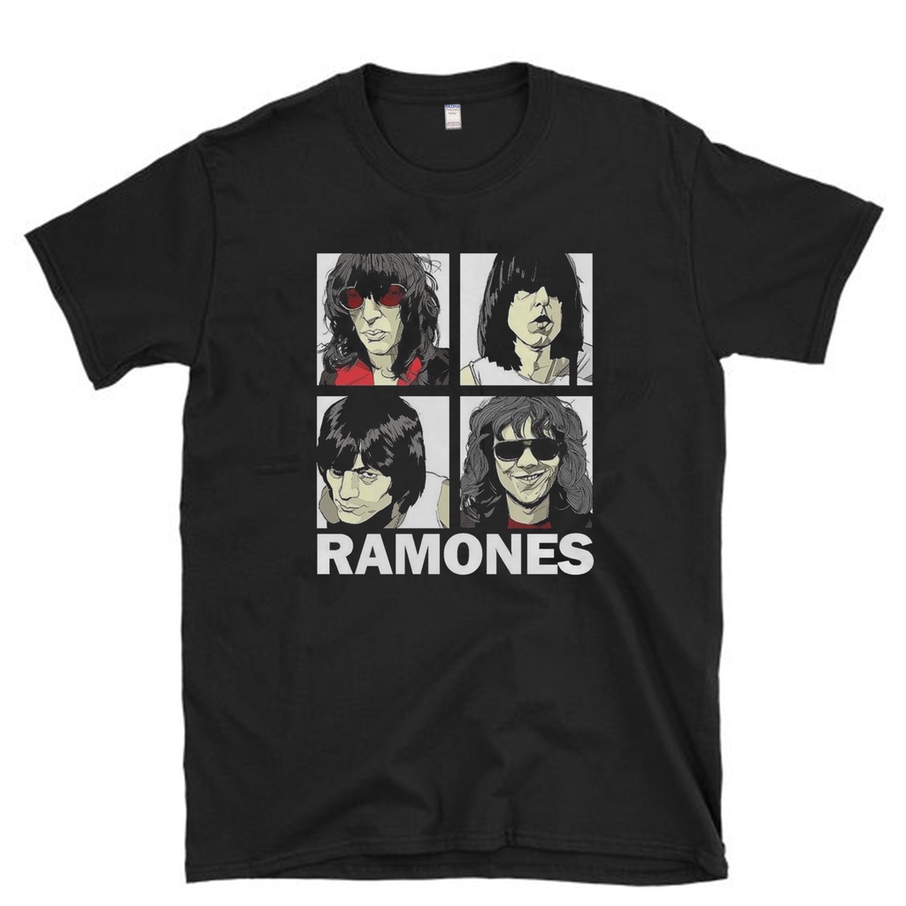 BAND RAMONES VINTAGE RAP TEE T-SHIRT