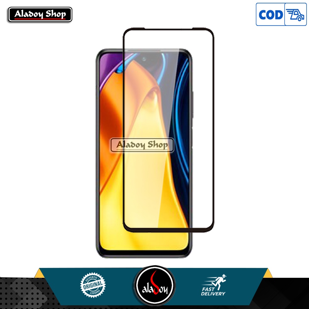 Case Xiaomi Poco M3 Pro 5G 2021 Premium Casing + Tempered Glass Layar Full