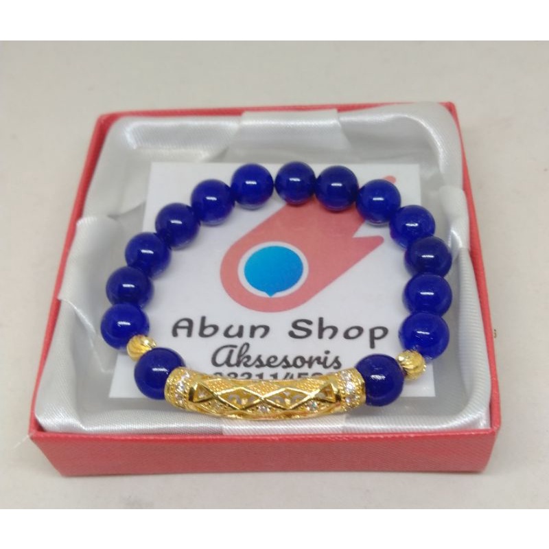 Gelang Batu Giok Pipa