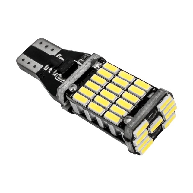 Lampu Mundur Lampu Led T10 T15 45 SMD Sepasang 2 Pcs R044