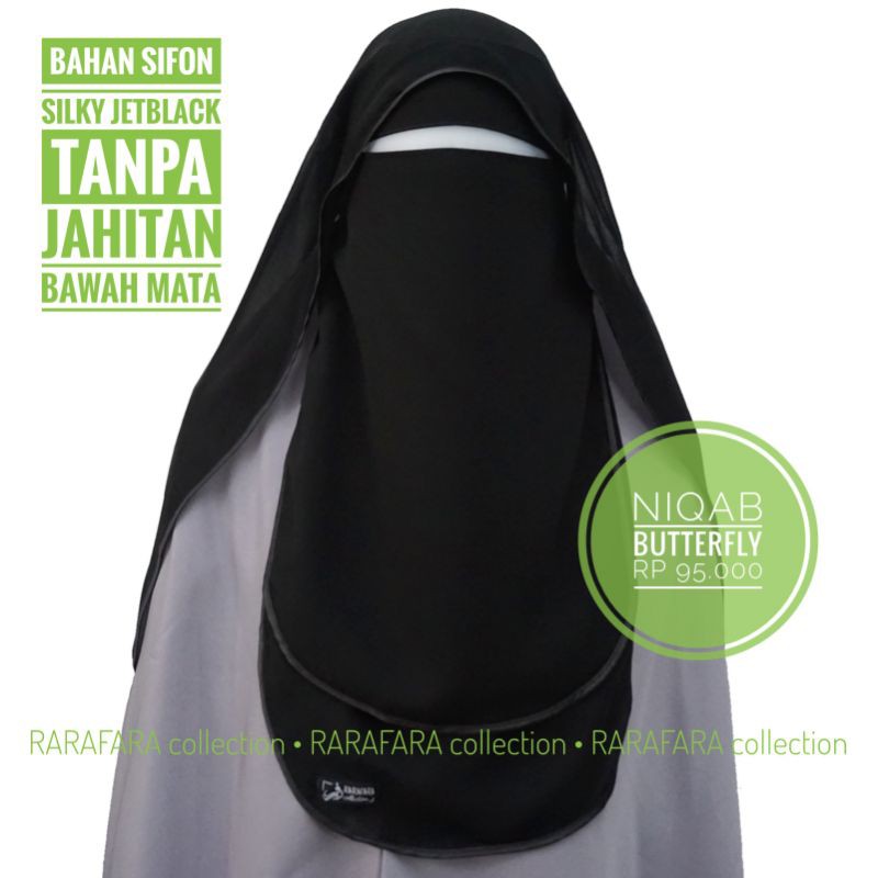 Niqab Butterfly, Cadar Butterfly, Burqa