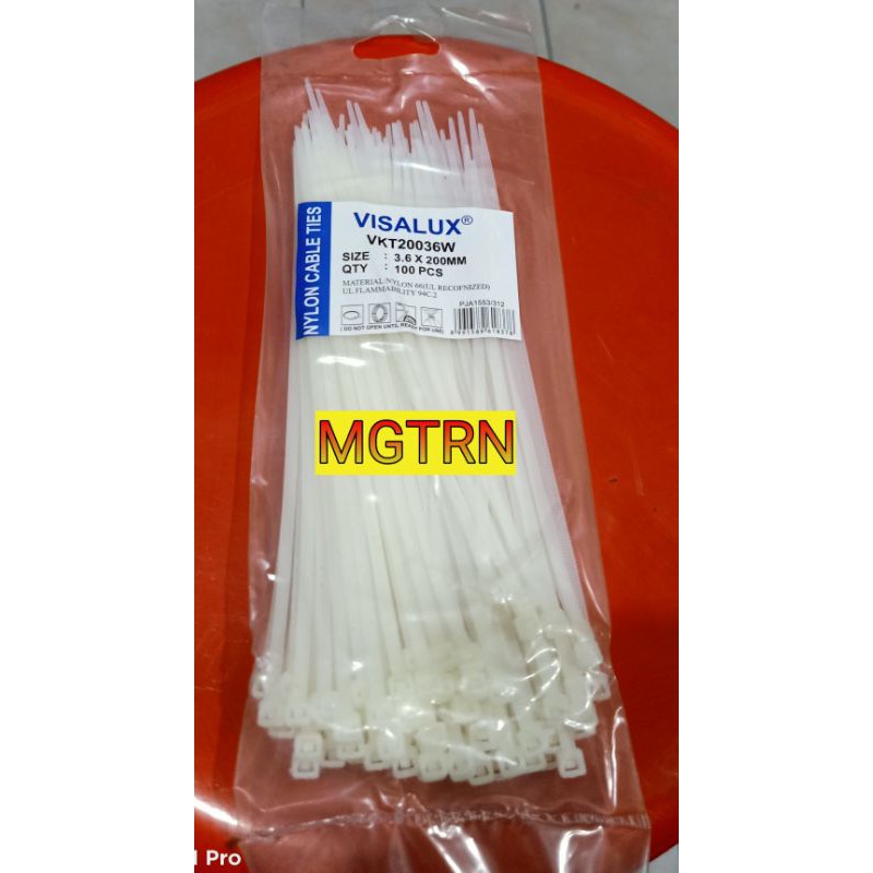 Kabel Ties/KabelTies 3,6x200mm VISALUX