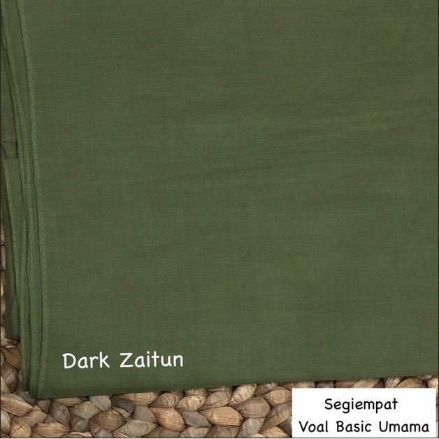 Godiva96 - UMAMA BASIC VOAL HIJAB / JILBAB MEDAN PART 1-U.BV. Dark Zaitun