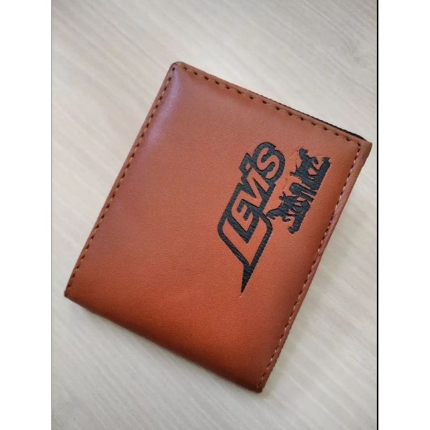 Dompet Pria Kulit Sintetis Ukuran Standart