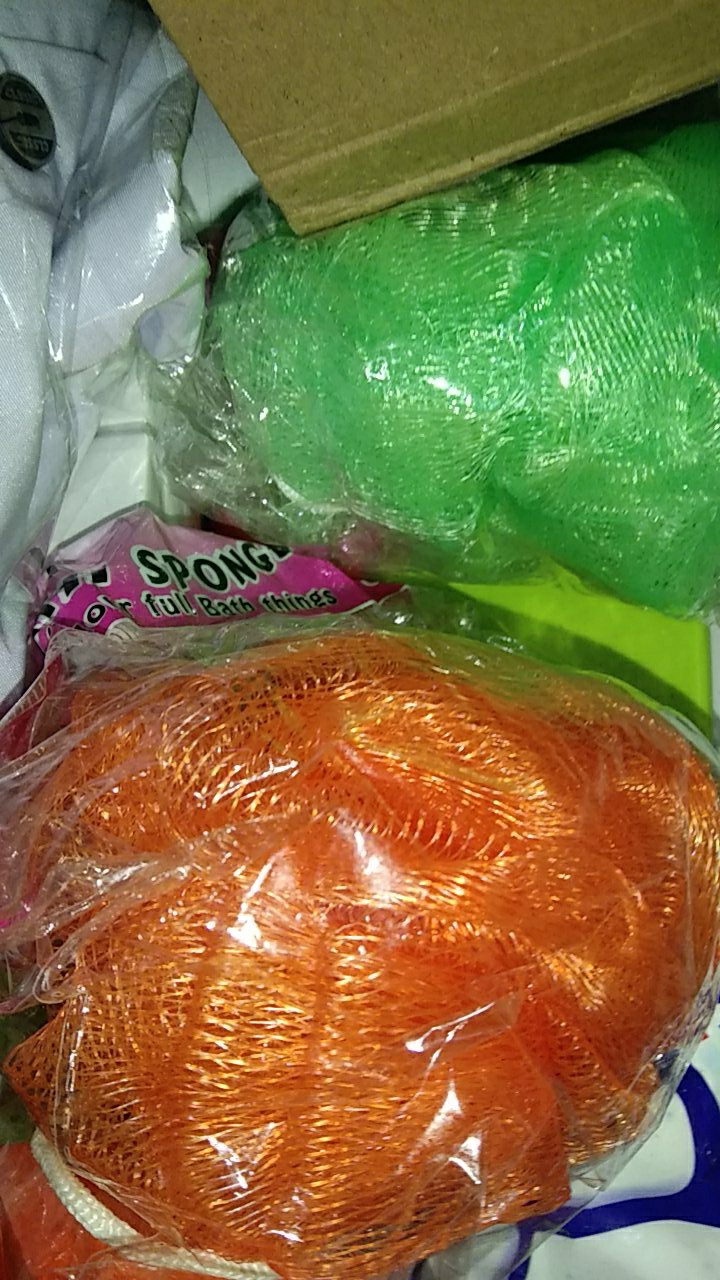 Bath Sponge / Spons Mandi / Spon 50 Gram Bisa Pilih Warna