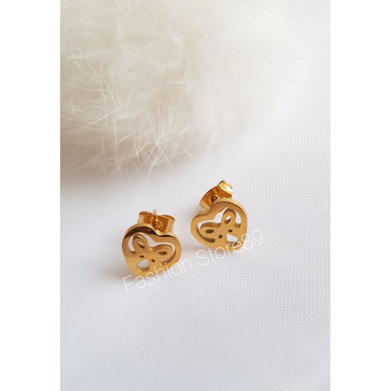 Anting Tusuk Pita Impor titanium bestseller Anting tusuk dewasa anak titanium antikarat selamanya